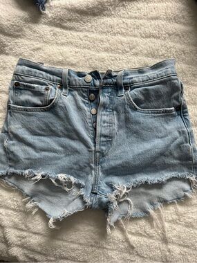 Levi’s Distressed Denim Women's Shorts